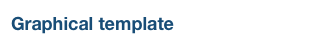 Graphical template