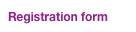 Registration form